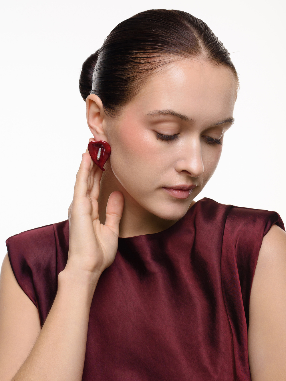 Серьги "Red Pomade Callas"