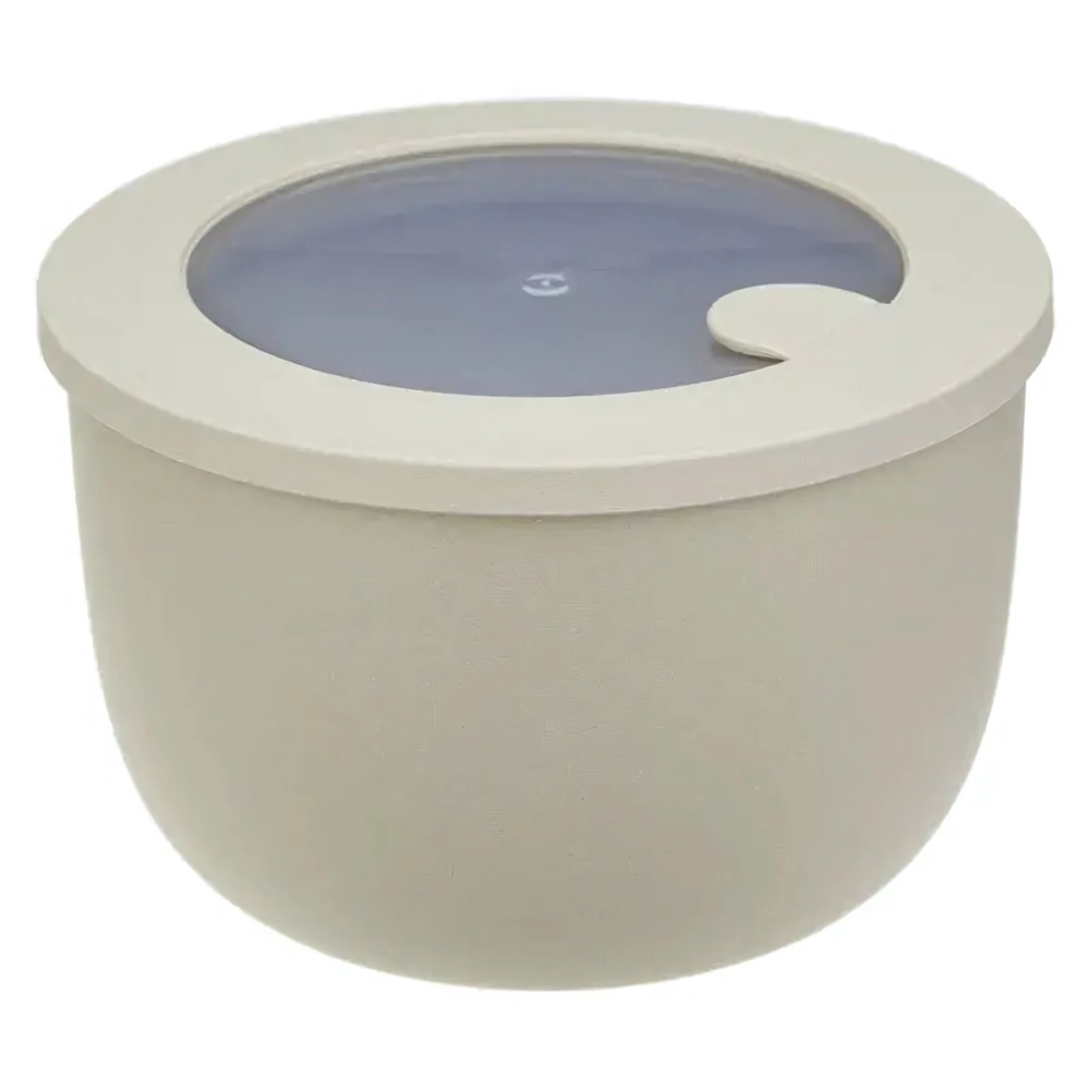 Миска герметичная НЕО 1,2л с клапаном для СВЧ Латте