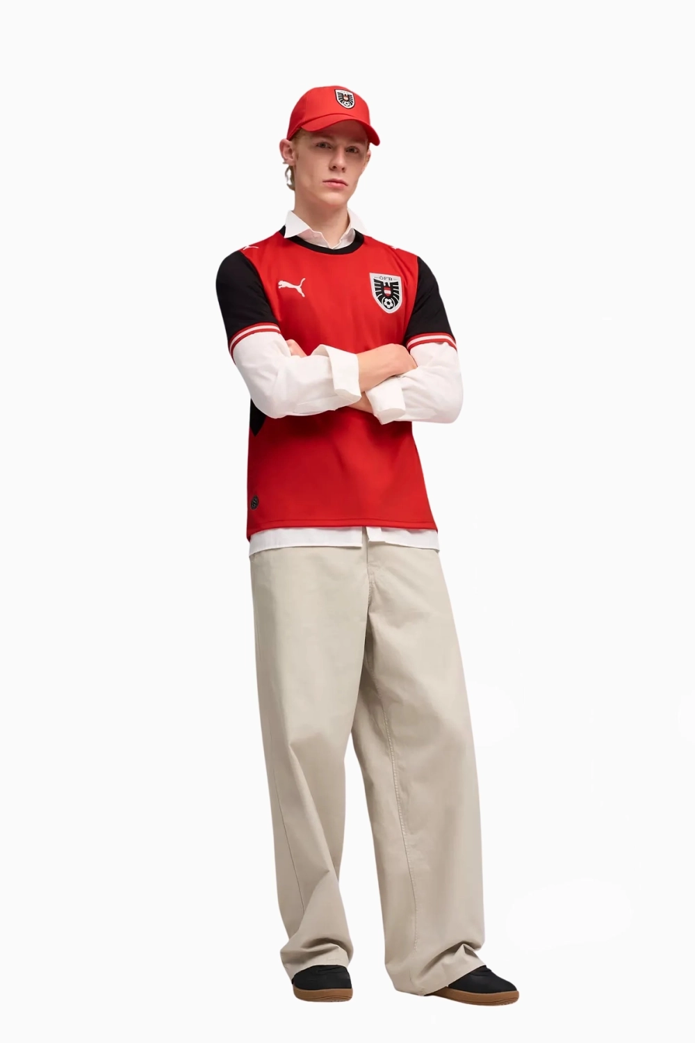 Футболка Puma Австрия 2026 Home - красный