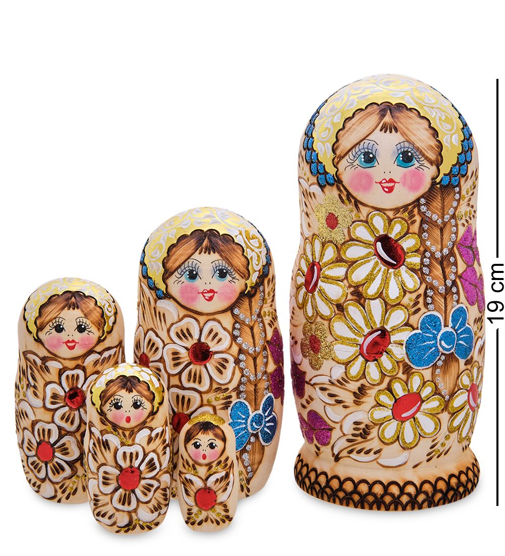 Народные промыслы МР-24/ 02-A Матрешка 5м «Грушенька»