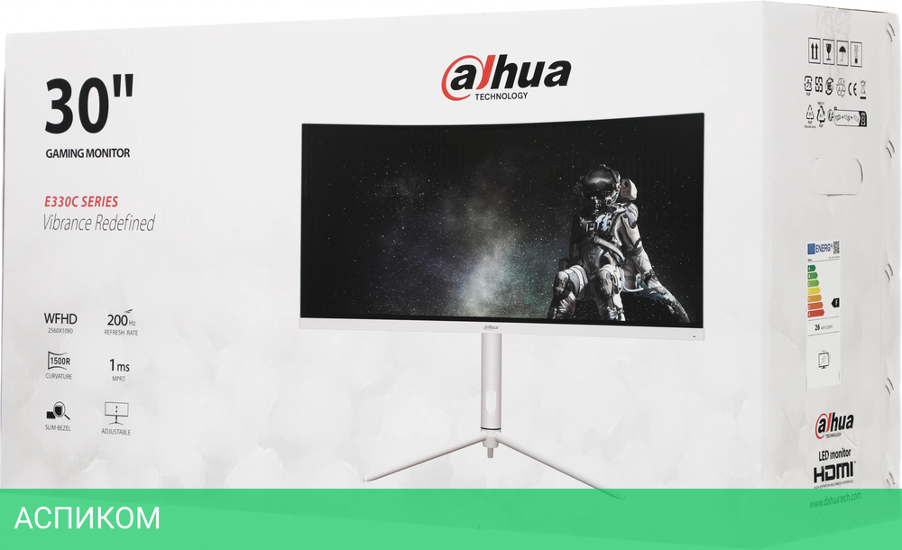 Монитор Dahua 30" DHI-LM30-E330CW