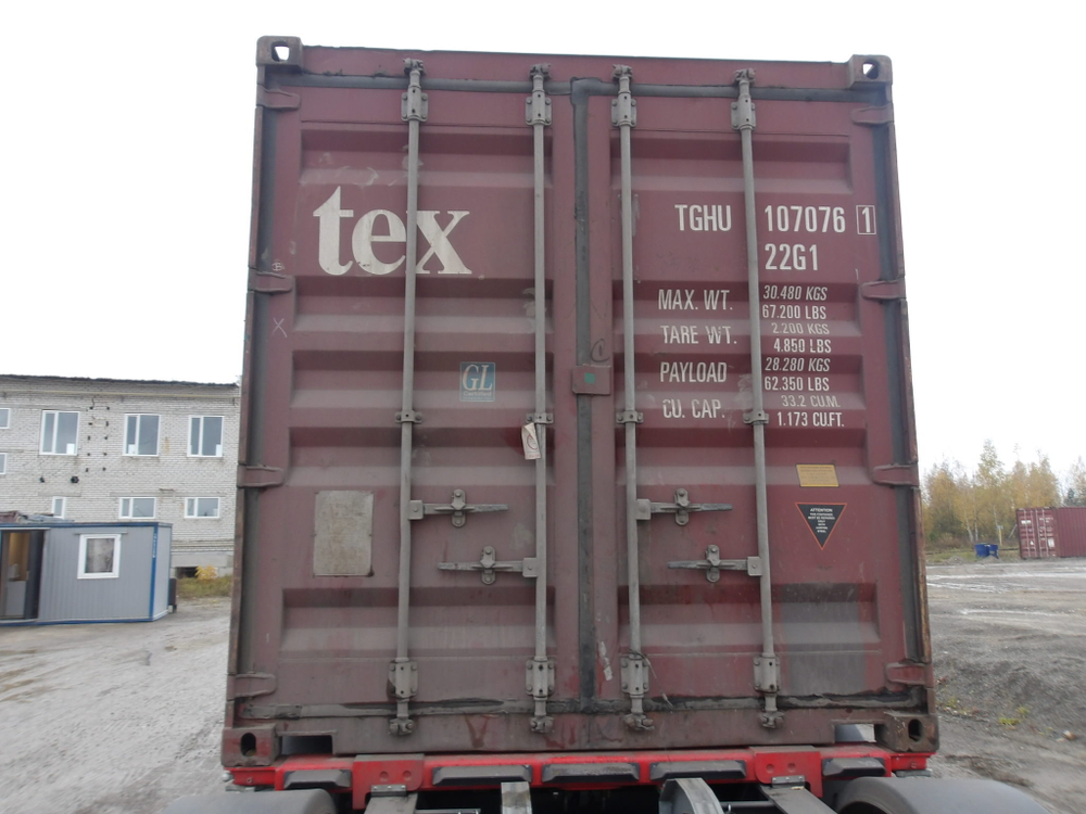 Контейнер 20 футов № TGHU1070761