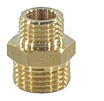Ниппель латунь переходной Ду 25х20 (1"х3/4") НР VALFEX VF.580.L.100.034