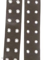 Ремень женский с двумя рядами люверсов