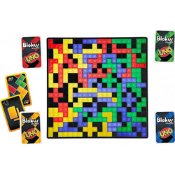 Mattel - Игра Blockus Shuffle с картами UNO GXV91 Edition