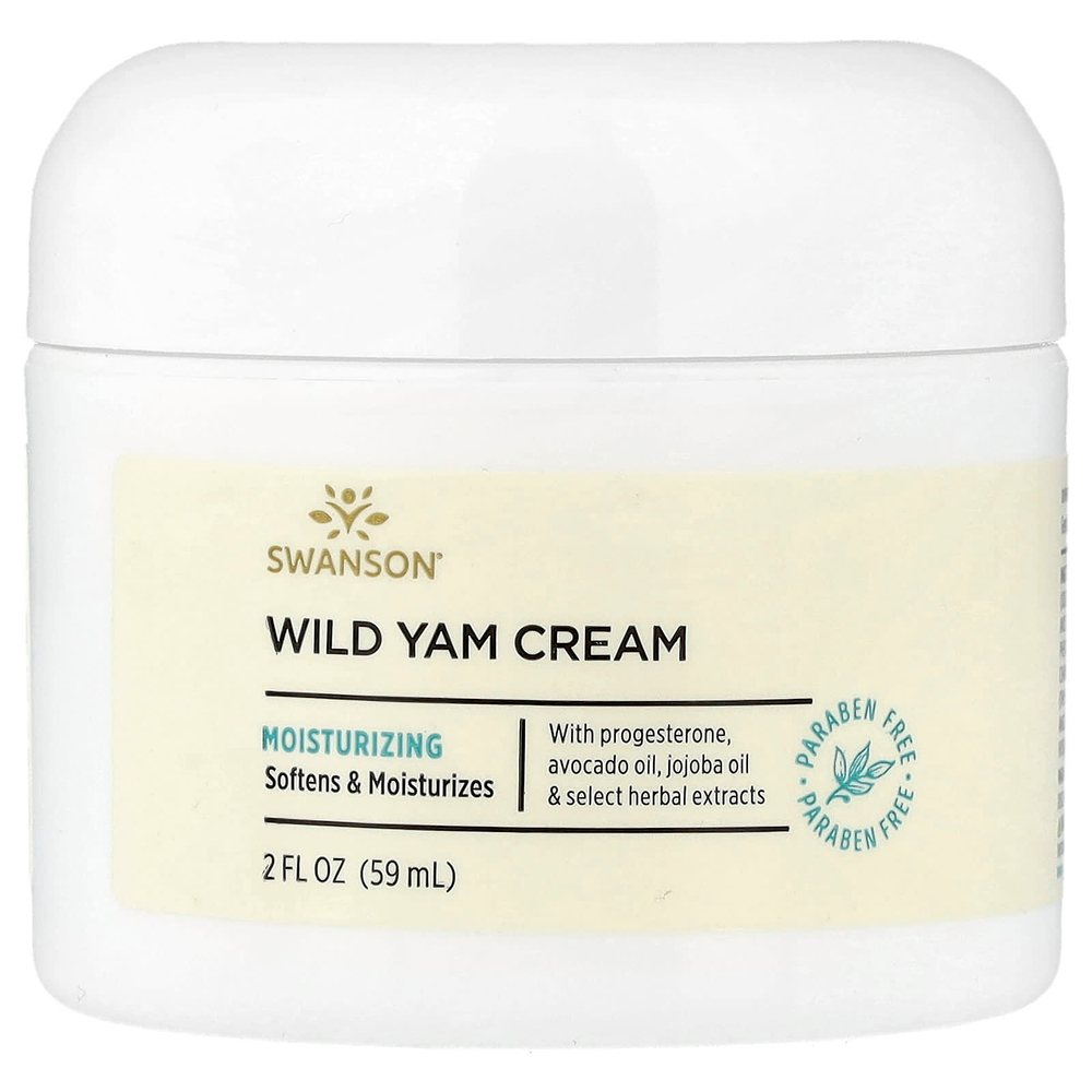 Swanson, Крем из дикого ямса, 59 мл (2 жидк. унц.)