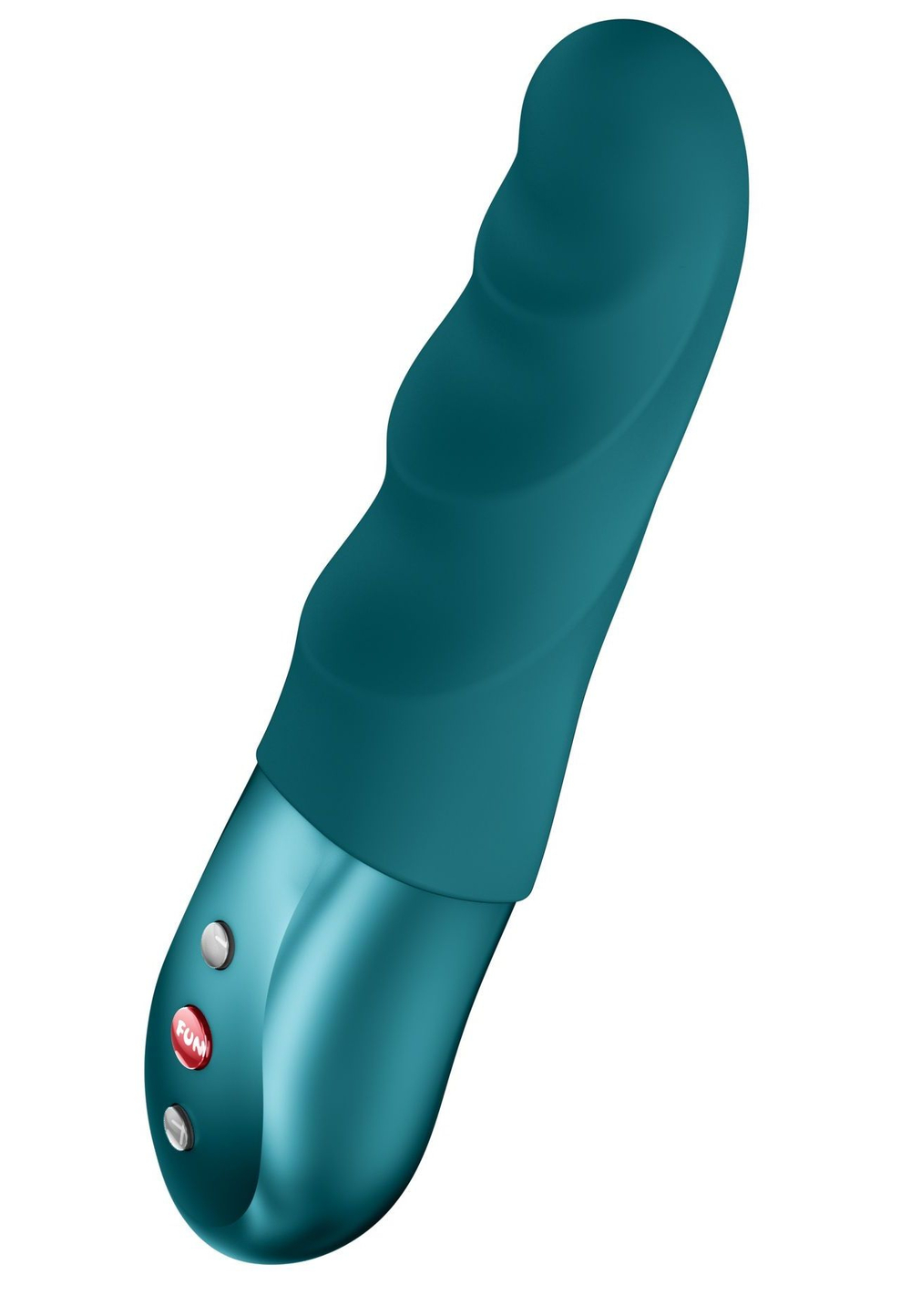 Зеленый вибратор-пульсатор Stronic Petite - 17 см. (Цвет: зеленый)