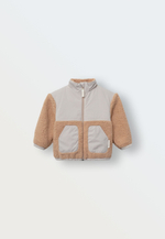 Куртка демисезонная из шерпы (сливочный)