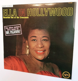 Ella Fitzgerald Ella In Hollywood (France 1968)