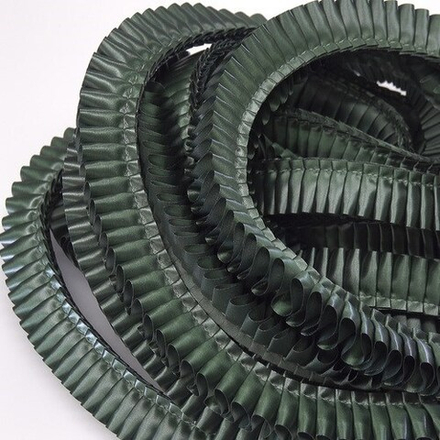 Лента плиссированная для наградных розеток. Цвет ИЗУМРУДНЫЙ. Код цвета 33В.