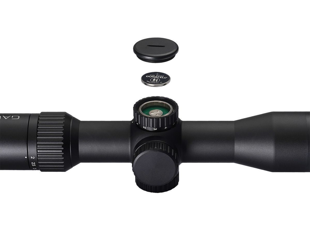 Прицел Gaut Amber 2-8x36, сетка 27 (Mil-Dot)