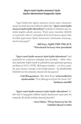 Qeyri-rəsmi layihə meneceri üçün layihə idarəçiliyi