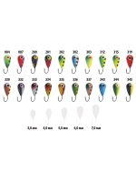 Мормышка КАПЛЯ ОТВЕРСТИЕ, #344, 10 шт 0,4 г