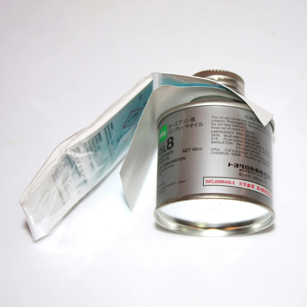 Масло компрессора кондиционера 0888509109 Toyota ND-OIL8 40мл