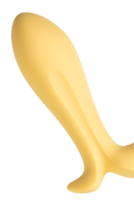 Анальный вибратор Satisfyer Intensity Plug золотой 9 см