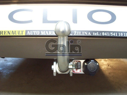 Фаркоп оцинкованный Galia R080A для Renault Clio хетчбек 2005-2012, 2012-(паспорт и сертификат в комплекте)(без электрики)