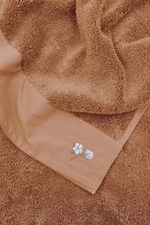 Полотенце из органического хлопка Pure Cotton 80х150 кирпичный