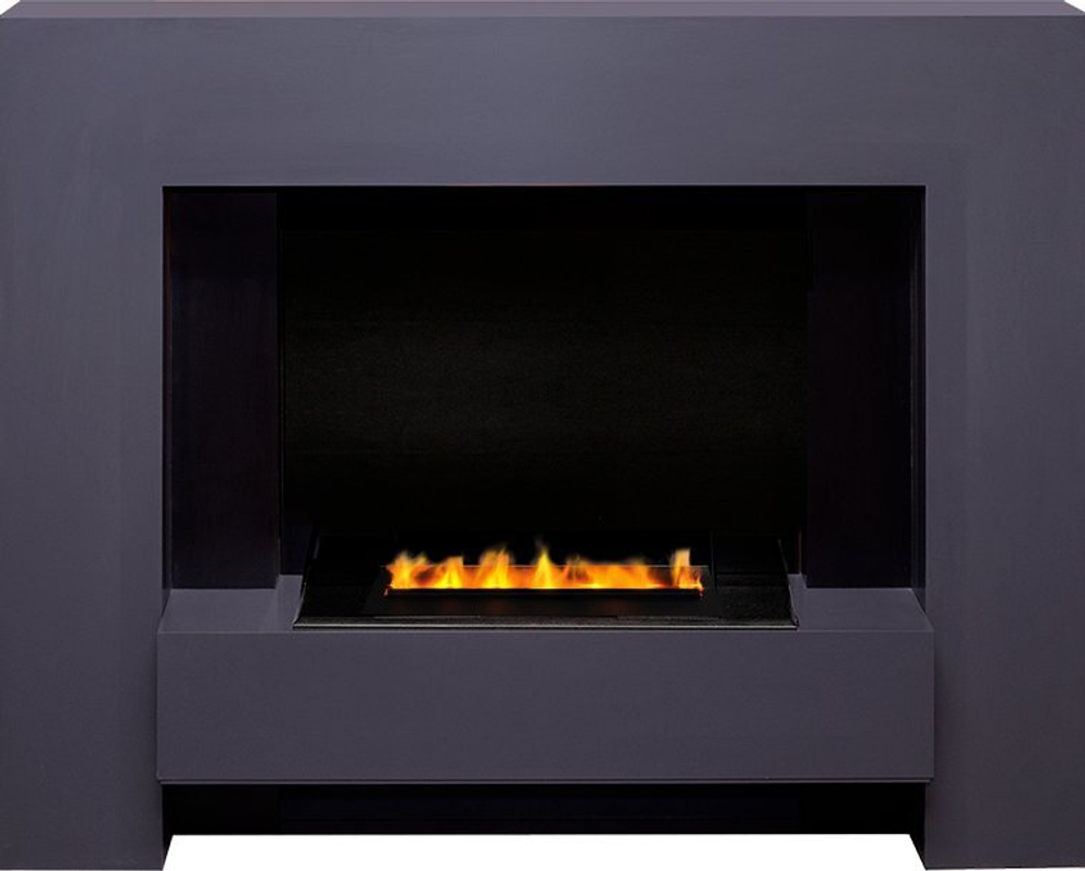Каминокомплект Tokyo - Graphite Grey с очагом Cassette 400 LNH-INT PS (без дров)