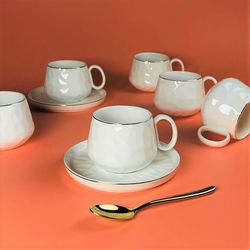 Lenardi 133-422 Чайный набор 12пр.240мл в под.уп.(х6)Фарфор