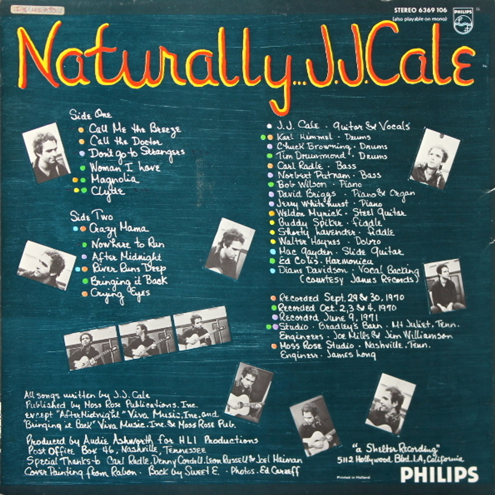J.J. Cale / Naturally (LP)