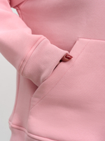 Толстовка женская с капюшоном "Вasic" розовый