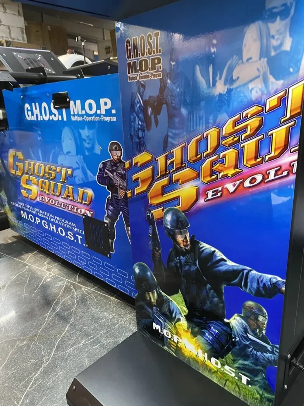 Автомат стрелялка с видео игрой Ghost Squad