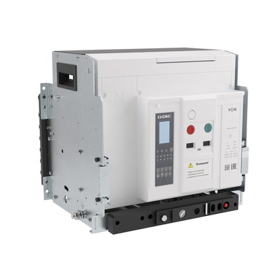 Воздушный автоматический выключатель YON pro ANX16H 4P 1600 А 85 кА, типоразмер N, расцепитель ETE, выкатной, вертикальное подключение, управление 220 В AC