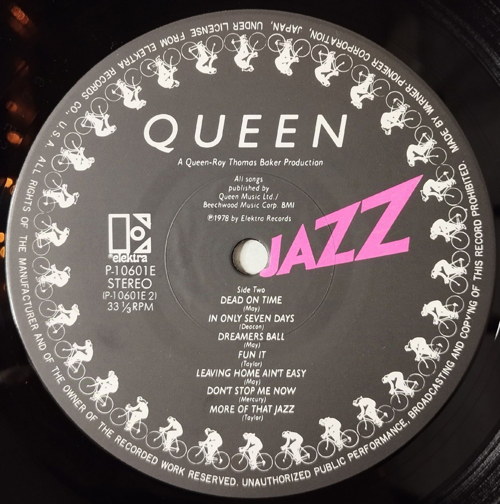 Винтажная виниловая пластинка LP Queen Jazz (Japan 1978) (No Obi) Mustapha