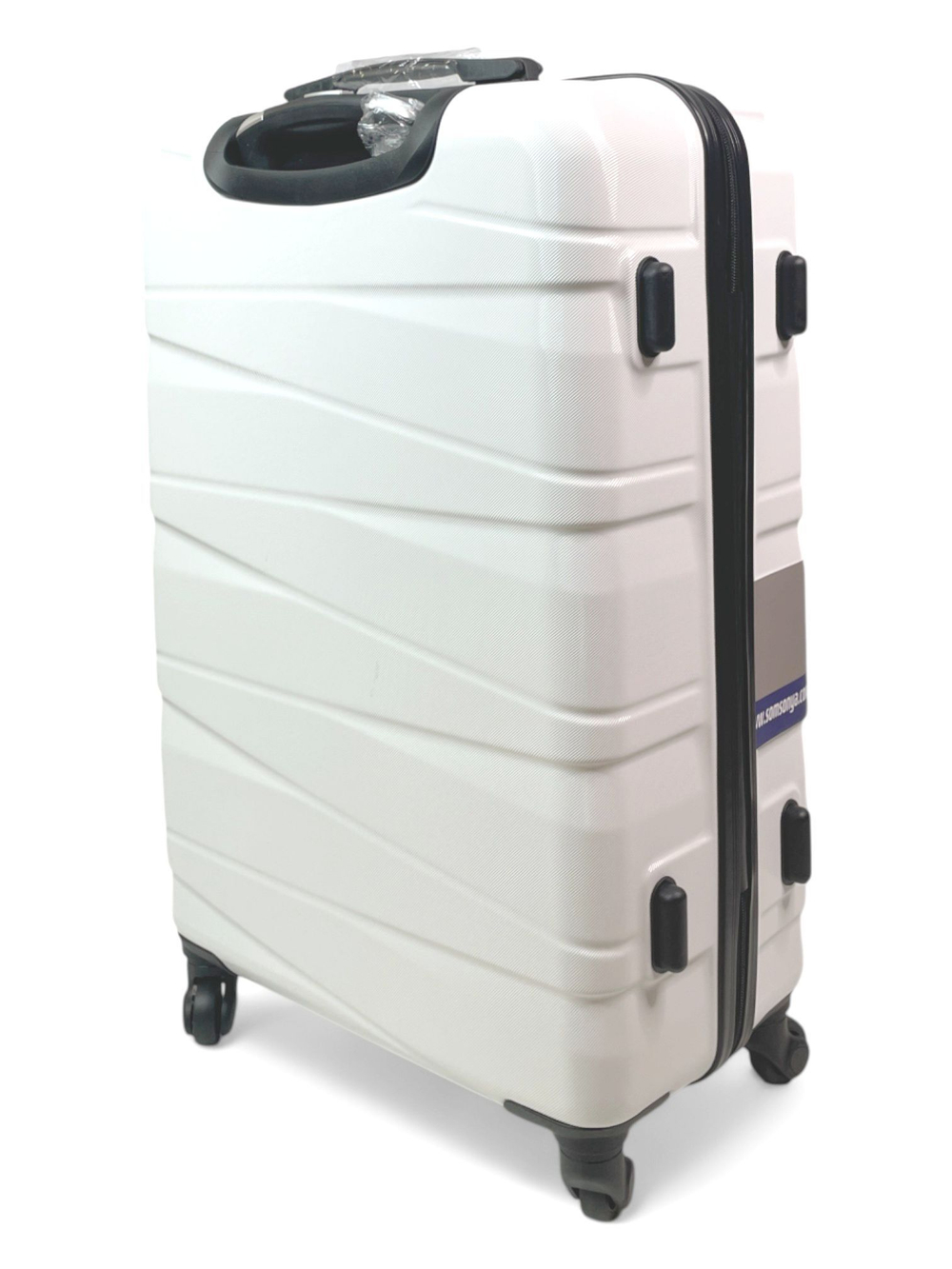 Средний чемодан Bon-Voyage Model Ten, Белый, M+