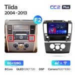 Teyes CC2 Plus 9" для Nissan Tiida 2004-2013