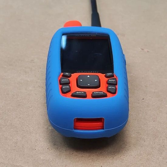 Чехол Garmin Alpha 50 / Astro 320 силикон (синий)