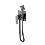 Boheme Смеситель гигиенический Qubic Matt Gun Metal