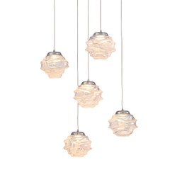 Подвесной светильник MD25030003-5A chrome/clear