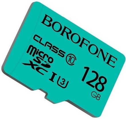 Карта памяти Borofone 128Gb Micro SDXC Card Class 10