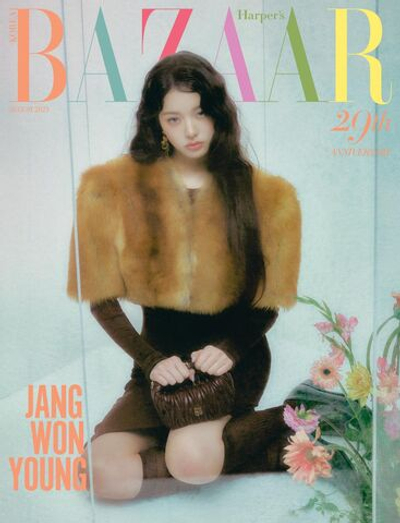 публикация BAZAAR - 2025.08 IVE JANG WONYOUNG B Type