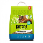 Комкующийся наполнитель Котяра Nature, Луговые травы, 20 л