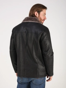 Дубленка зимняя натуральная куртка косуха