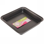 Противень металлический 27*27*4см с антипригарным покрытием «Селфи»