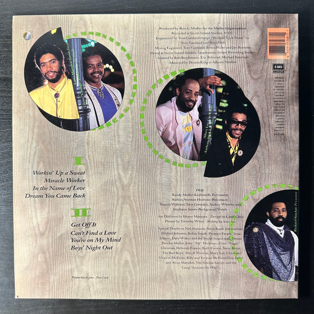 First Circle ‎– Boys' Night Out (США 1987г.)