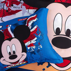 Постельное белье DISNEY 1.5 Полуторка Сатин Микки Маус