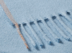 Плед 130х170 Biederlack Fresh Ink Blau детали