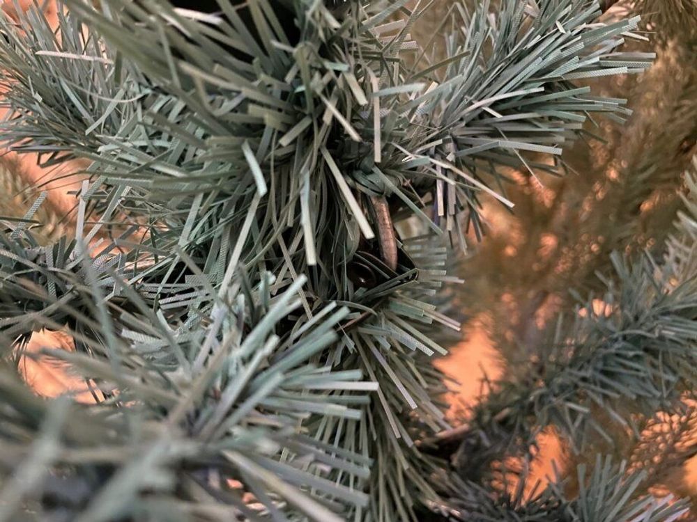 Ель искусственная голубая «Марселло» (Литая хвоя) 210 см / 2.1 м