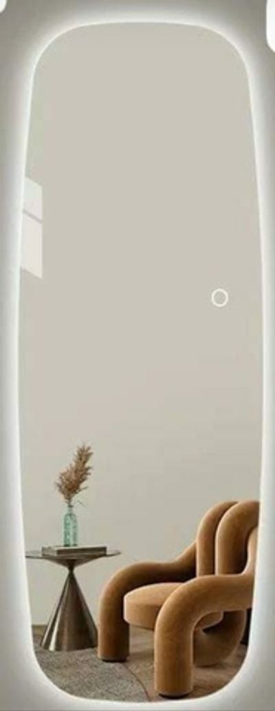 Зеркало настенное с подсветкой. 170х70см