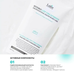 Маска для поврежденных и сухих волос с коллагеном Lador Eco Hydro LPP Treatment 150 мл