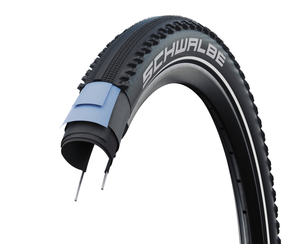 Покрышка 28x1.60 700x40C 05-11159066 HURRICANE Perf,RaceGuard 42-622 B/B-SK+RT(светоотр полоса)HS499 ADDIX 67EPI B(3,5-6 Bar) SCHWALBE