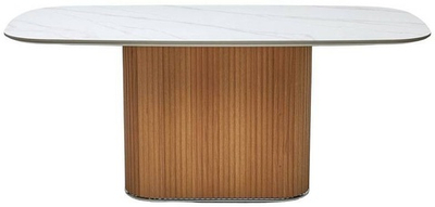 Стол овальный Месси 180 керамика