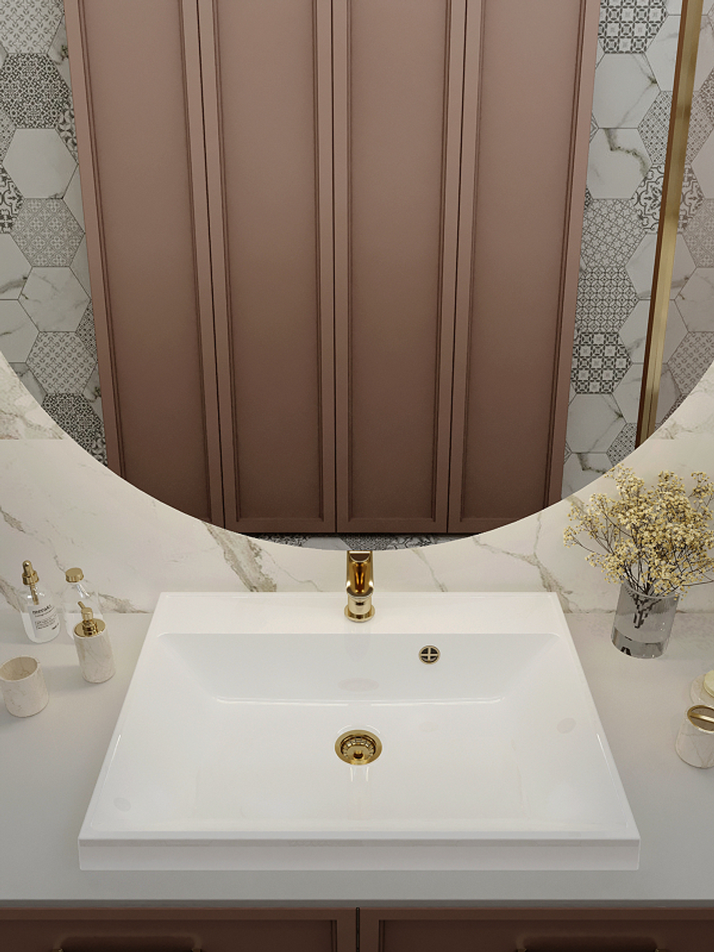 РАКОВИНА PAOLA ALBA 600