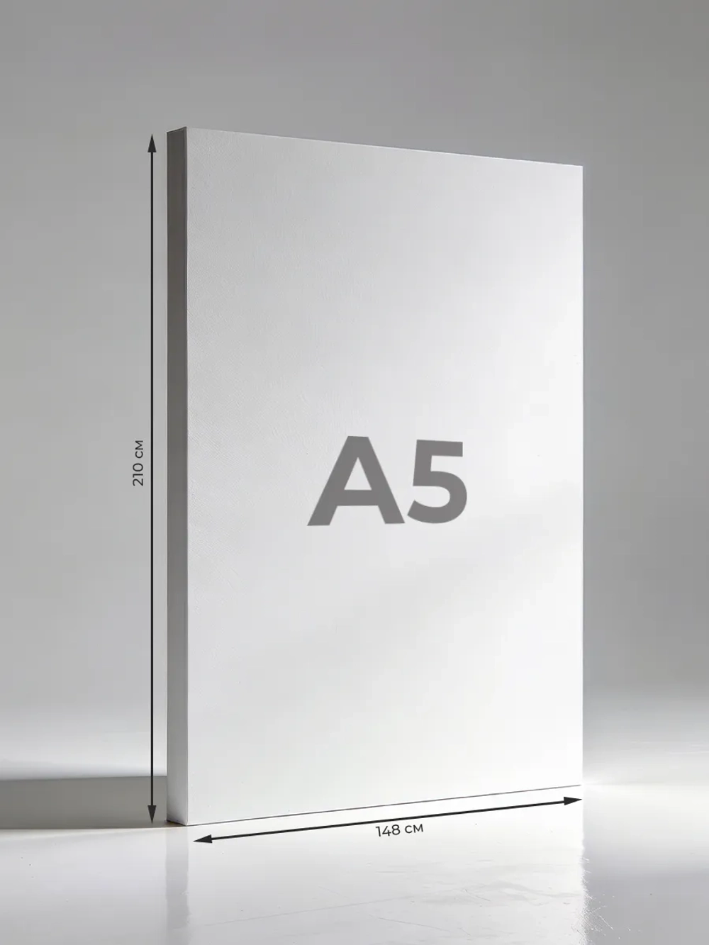 Пластик листовой, ПВХ А5 3 шт.