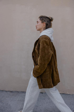 ZARA БАЗОВЫЕ БРЮКИ ИЗ МЯГКОЙ ТКАНИ, СЕРЫЙ МЕЛАНЖ