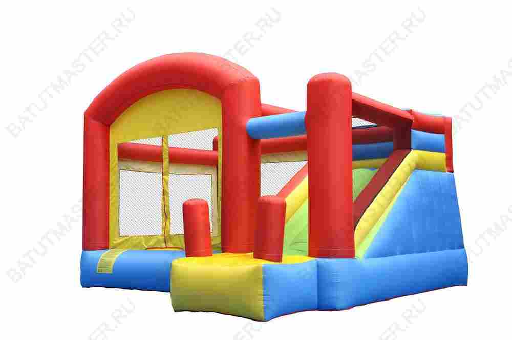 Батут для дачи "Приключение непоседы" 4,05*3,9*2,9 м